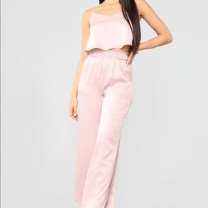 Blush Pink Pajama Set